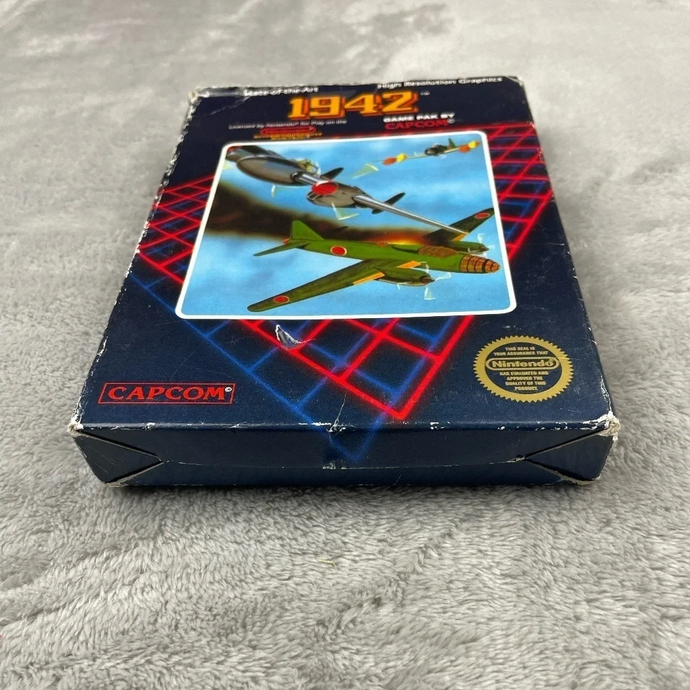 1942 Nintendo NES Authentic Original BOX ONLY